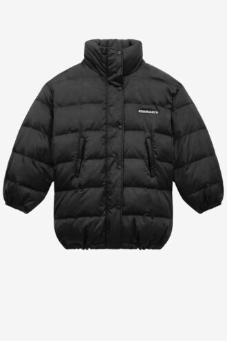 Belize Plain-Colored Mid-Length Down Coat