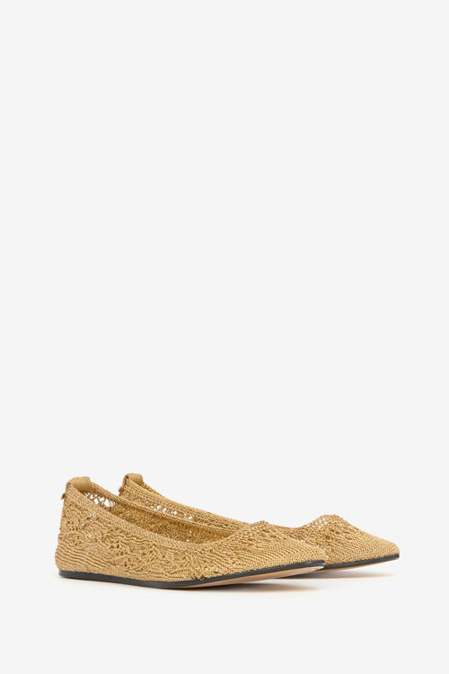 Belna Crochet Ballet Flats Belna Crochet Ballet Flats
