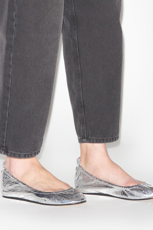 Belna Metallic Lambskin Ballet Flats Belna Metallic Lambskin Ballet Flats