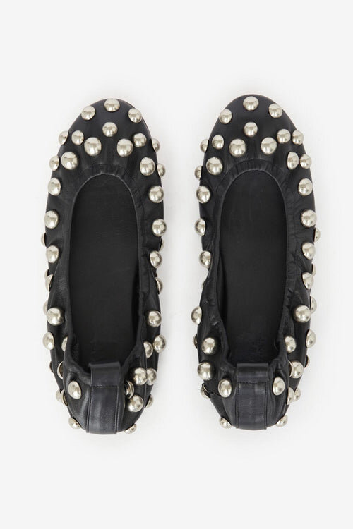 Belna Studded Ballet Flats Belna Studded Ballet Flats