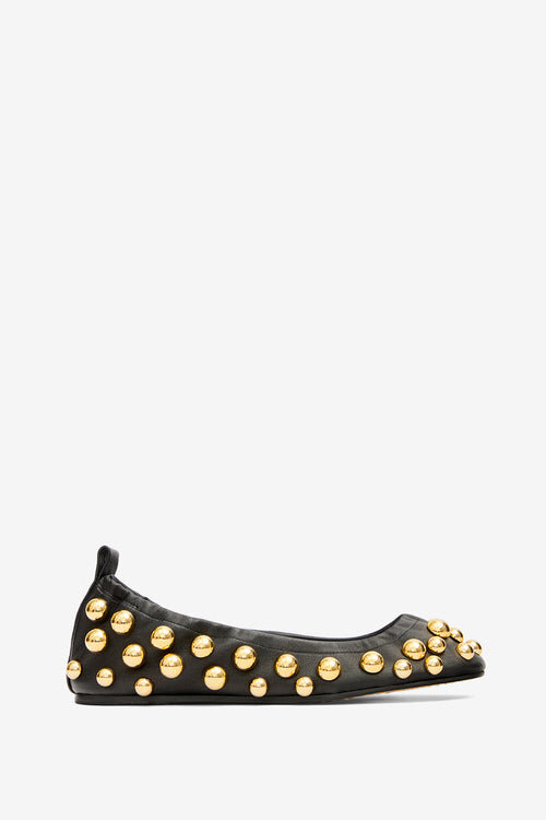 Belna Studded Leather Ballet Flats Belna Studded Leather Ballet Flats
