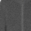 Benett Zip-Up Ribbed Wool Cardigan Benett Zip-Up Ribbed Wool Cardigan