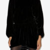 Beniga Gathered Velvet Dress Beniga Gathered Velvet Dress