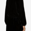 Beniga Gathered Velvet Dress Beniga Gathered Velvet Dress