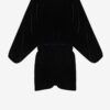Beniga Gathered Velvet Dress Beniga Gathered Velvet Dress