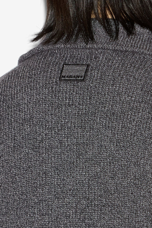 Benny Wool Zip-Up Collar Sweater Benny Wool Zip-Up Collar Sweater