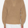 Benny Wool Zip-Up Collar Sweater Benny Wool Zip-Up Collar Sweater