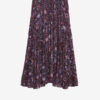 Besma Long Printed Crepe Skirt Besma Long Printed Crepe Skirt