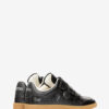 Beth Embossed Low-Top Leather Sneakers Beth Embossed Low-Top Leather Sneakers