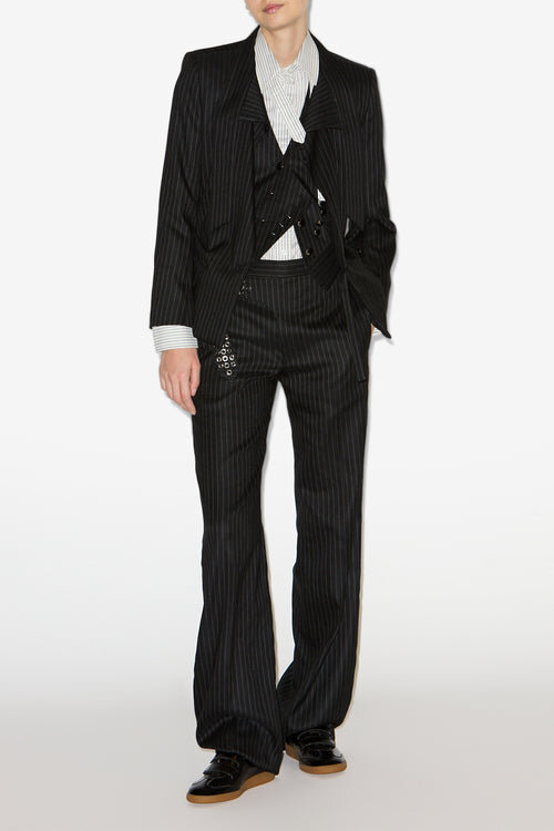 Beth Embossed Low-Top Leather Sneakers Beth Embossed Low-Top Leather Sneakers
