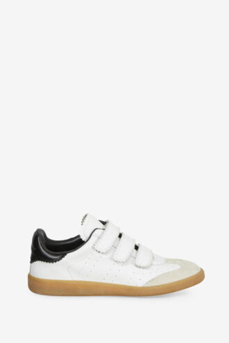 Beth Low-Top Leather Sneakers