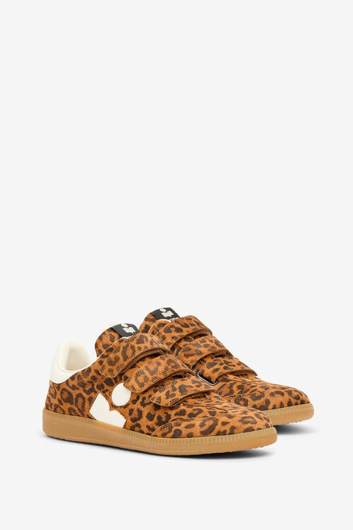 Beth Low-Top Printed Suede Calfskin Leather Sneakers Beth Low-Top Printed Suede Calfskin Leather Sneakers