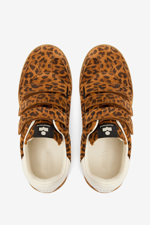 Beth Low-Top Printed Suede Calfskin Leather Sneakers Beth Low-Top Printed Suede Calfskin Leather Sneakers