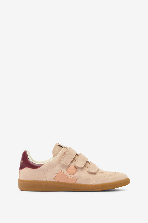 Beth Low-Top Suede and Leather Sneakers Beth Low-Top Suede and Leather Sneakers