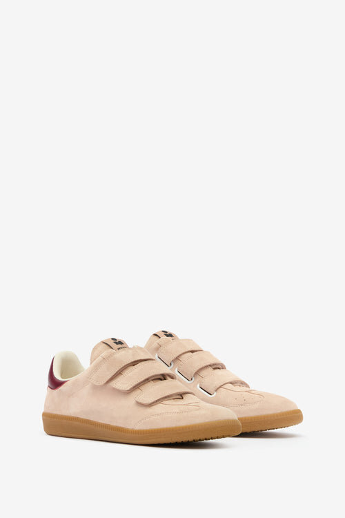 Beth Low-Top Suede and Leather Sneakers Beth Low-Top Suede and Leather Sneakers