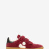 Beth Low-Top Suede Calfskin Leather Sneakers Beth Low-Top Suede Calfskin Leather Sneakers
