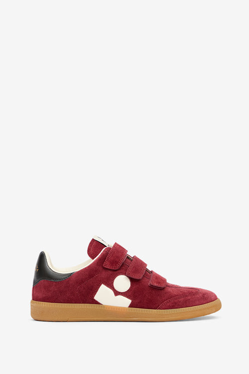 Beth Low-Top Suede Calfskin Leather Sneakers Beth Low-Top Suede Calfskin Leather Sneakers