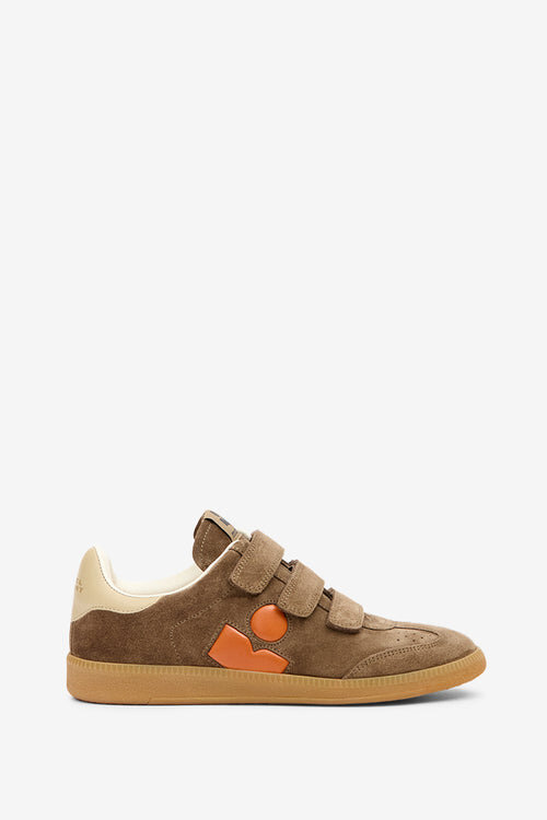 Beth Low-Top Suede Calfskin Leather Sneakers Beth Low-Top Suede Calfskin Leather Sneakers