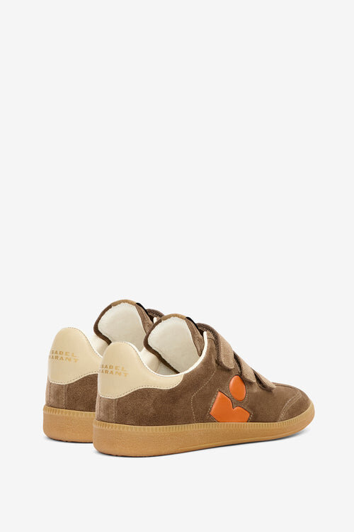 Beth Low-Top Suede Calfskin Leather Sneakers Beth Low-Top Suede Calfskin Leather Sneakers