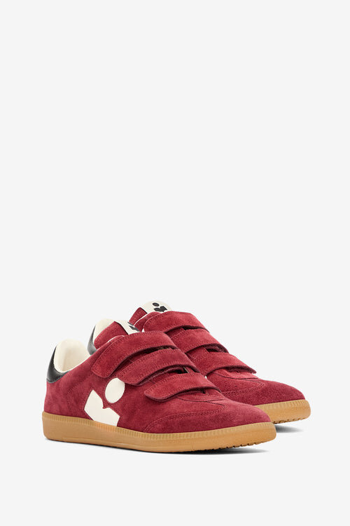 Beth Low-Top Suede Calfskin Leather Sneakers Beth Low-Top Suede Calfskin Leather Sneakers