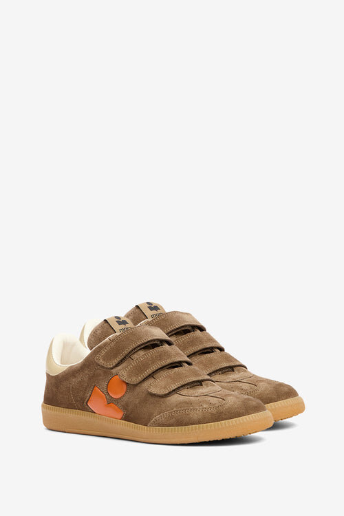 Beth Low-Top Suede Calfskin Leather Sneakers Beth Low-Top Suede Calfskin Leather Sneakers
