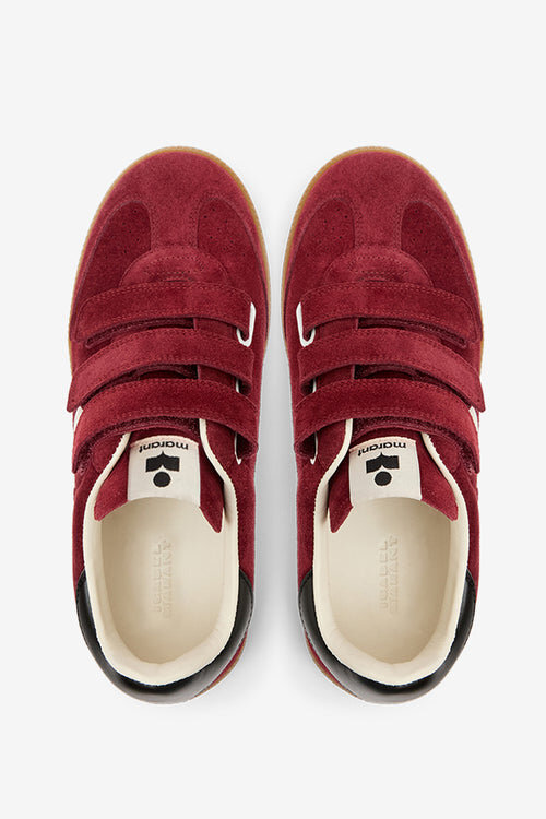 Beth Low-Top Suede Calfskin Leather Sneakers Beth Low-Top Suede Calfskin Leather Sneakers
