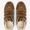 Beth Low-Top Suede Calfskin Leather Sneakers Beth Low-Top Suede Calfskin Leather Sneakers