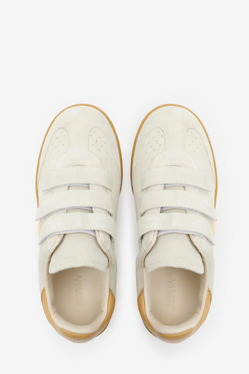 Beth Low-Top Suede Calfskin Leather Sneakers Beth Low-Top Suede Calfskin Leather Sneakers