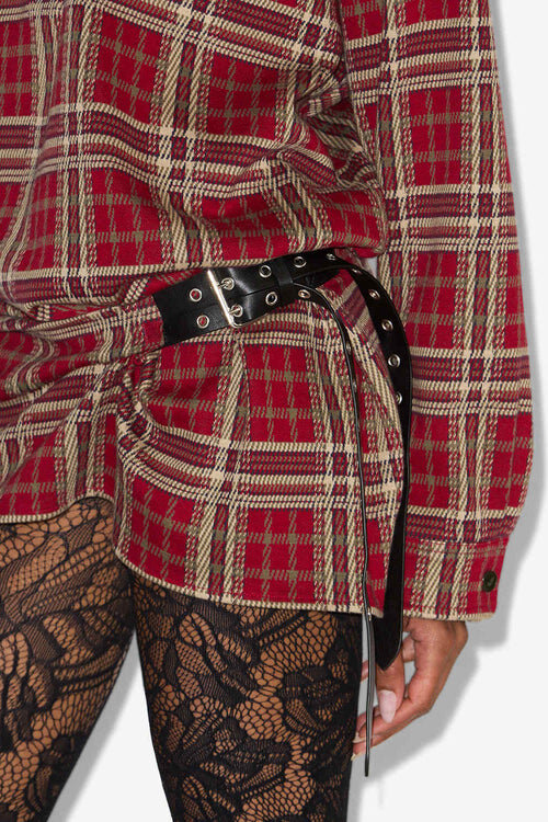 Blandia Plaid Shirt Dress Blandia Plaid Shirt Dress