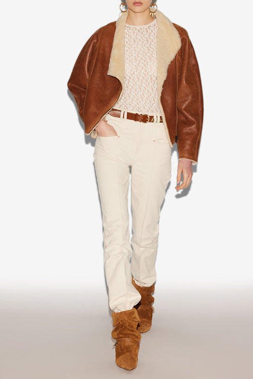 Blondine Shearling Lambskin Jacket Blondine Shearling Lambskin Jacket