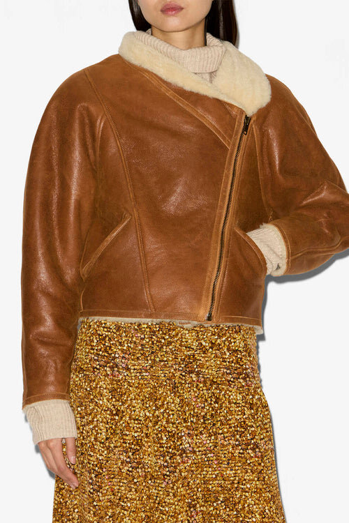 Blondine Shearling Lambskin Jacket Blondine Shearling Lambskin Jacket