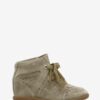 Bobby Suede Calfskin Leather Wedge Sneakers Bobby Suede Calfskin Leather Wedge Sneakers