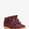 Bobby Suede Calfskin Leather Wedge Sneakers Bobby Suede Calfskin Leather Wedge Sneakers