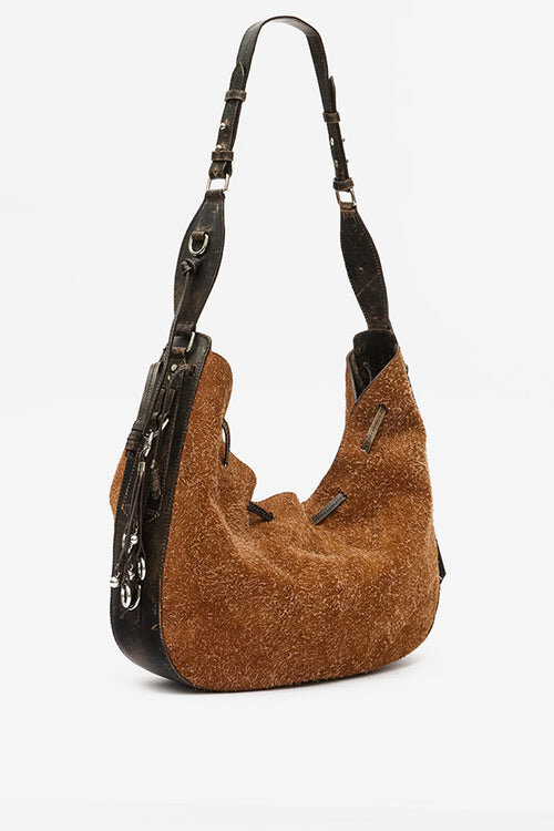 Bolton Hobo Vintage Suede Leather Bag Bolton Hobo Vintage Suede Leather Bag