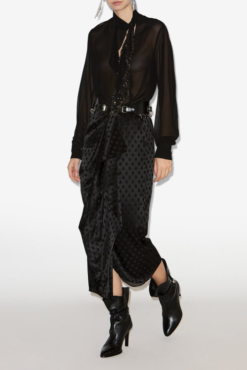 Breen Long Silk Skirt Breen Long Silk Skirt