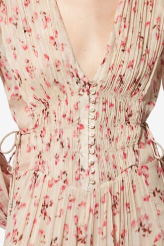Briane Long Crinkled Muslin Dress Briane Long Crinkled Muslin Dress