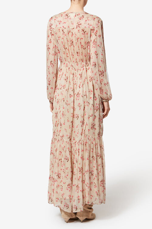 Briane Long Crinkled Muslin Dress Briane Long Crinkled Muslin Dress