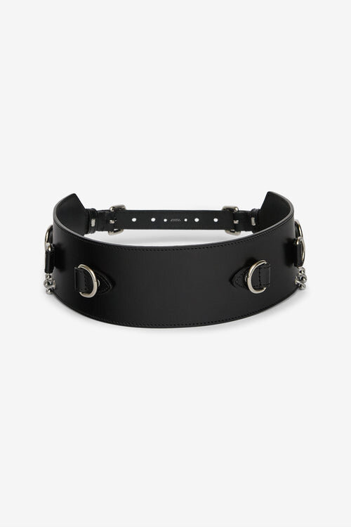 Brighton Wide Leather Belt with Rings Brighton Wide Leather Belt with Rings
