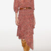 Brigitte Frilly Printed Midi Skirt Brigitte Frilly Printed Midi Skirt
