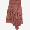 Brigitte Frilly Printed Midi Skirt Brigitte Frilly Printed Midi Skirt