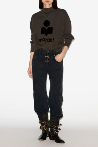 Brinley High-Rise Denim Pants