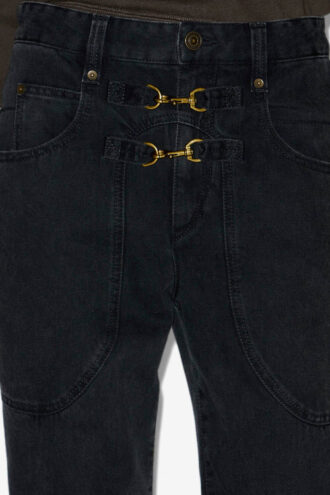 Brinley High-Rise Denim Pants