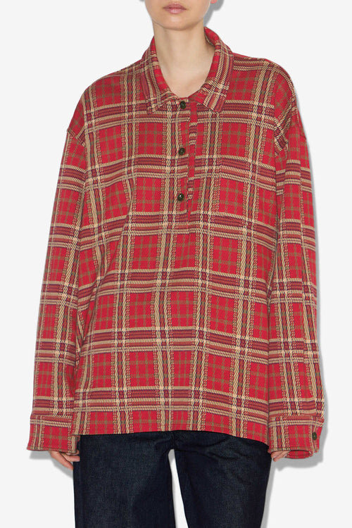 Bruna Plaid Blouse Bruna Plaid Blouse