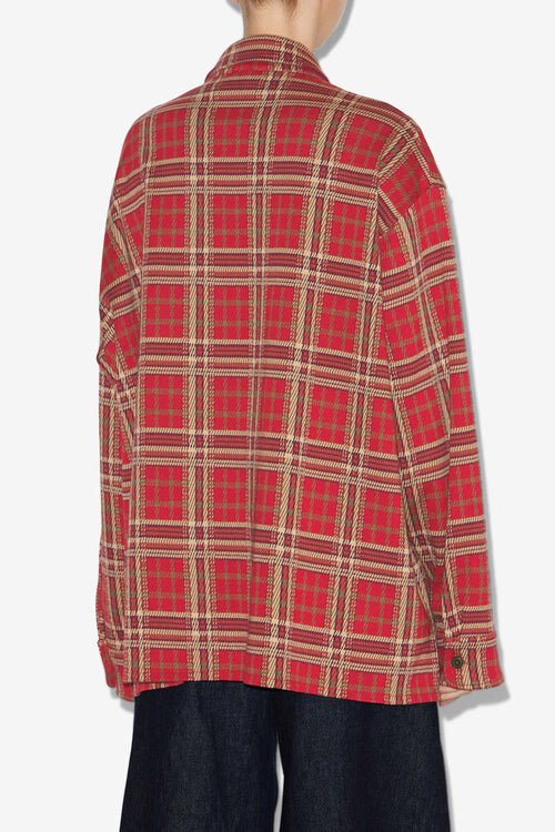 Bruna Plaid Blouse Bruna Plaid Blouse