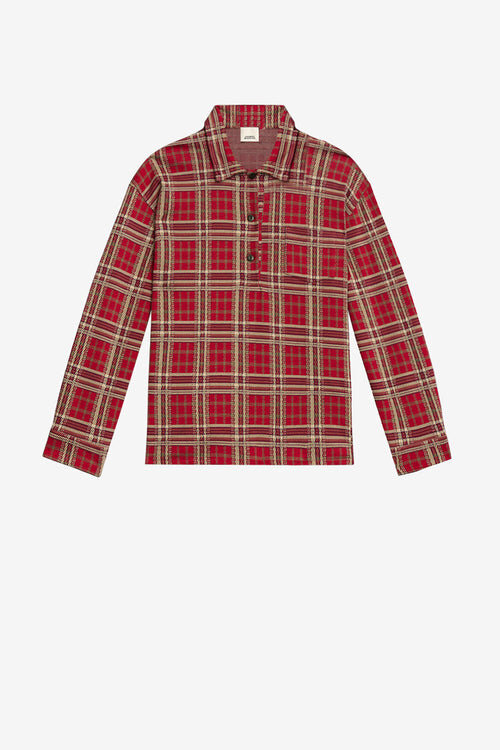 Bruna Plaid Blouse Bruna Plaid Blouse