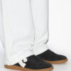Bryce Low-Top Suede Calfskin Leather Sneakers Bryce Low-Top Suede Calfskin Leather Sneakers