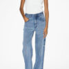 Bymara Flowing Loose-Fitting Denim Jeans Bymara Flowing Loose-Fitting Denim Jeans