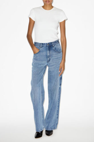 Bymara Flowing Loose-Fitting Denim Jeans