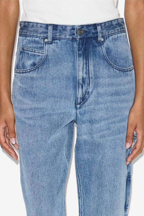Bymara Flowing Loose-Fitting Denim Jeans Bymara Flowing Loose-Fitting Denim Jeans