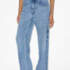 Bymara Flowing Loose-Fitting Denim Jeans Bymara Flowing Loose-Fitting Denim Jeans